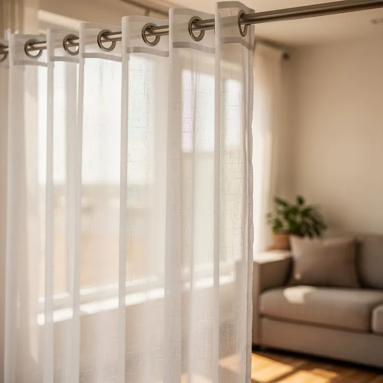 Sheer Eyelet Curtains